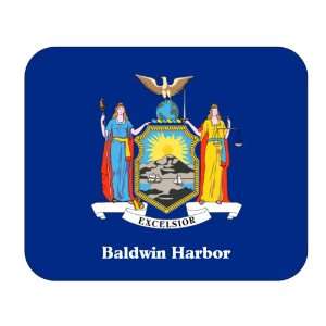  US State Flag   Baldwin Harbor, New York (NY) Mouse Pad 