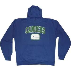Vancouver Canucks Arch Logo Throwback Hooded Sweatshirt by Gear 