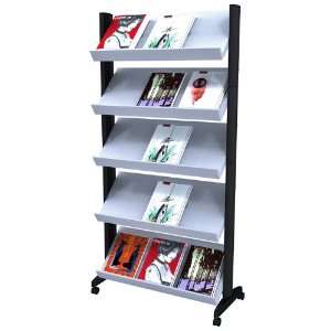   Shelves, 33.67x15.17x66 Inches, Black (255N.01)