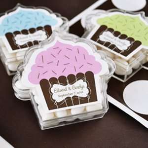  Cupcake Acrylic Favor Boxes