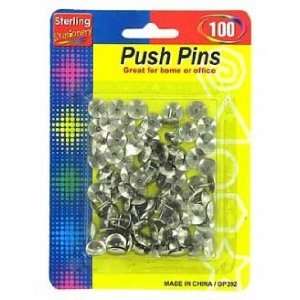  Steel Push Pins(Pack Of 48)