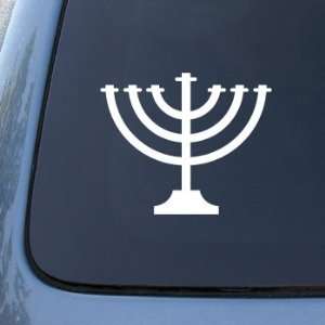 MENORAH JEWISH   Car, Truck, Notebook, Vinyl Decal Sticker #2114 