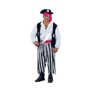  PIRATE MAN COSTUME PLUS SIZE Toys & Games