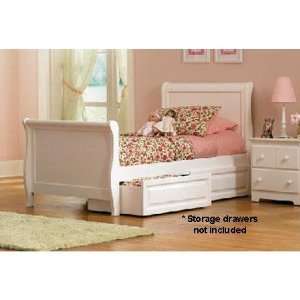  Atlantic Furniture Twin Sleigh Bed Toys & Games