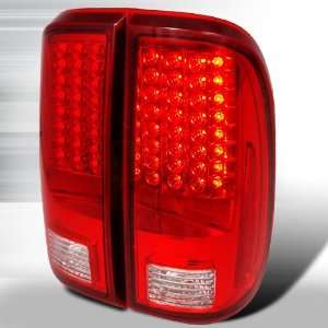  2008 2011 Ford F250 Led Tail Lights Red Automotive