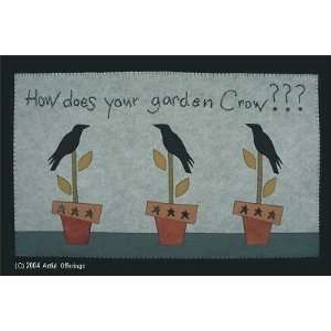  How does your garden Crow??? Pattern