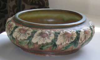 Roseville Art Pottery Dahlrose Console Bowl 180 8  