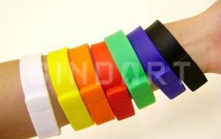 4PCS Bracelet Wristband High Speed 2GB USB Flash Drive  