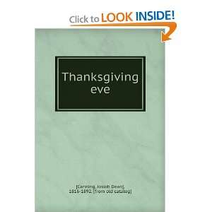 Thanksgiving eve (1847) (Annotated) and over one million other books 