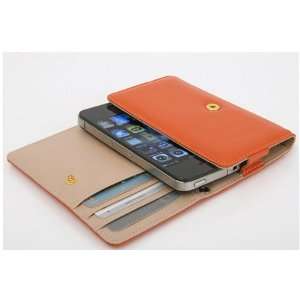   Card Holder Flip Cover For iPhone 4 4G 4S Cell Phones & Accessories
