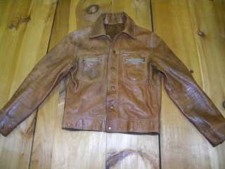 1970s Mens Reversible Suede/Leather Jacket Made in USA Used  