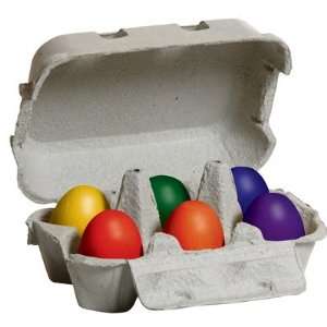  Wooden Eggs with Carton Colored Toys & Games