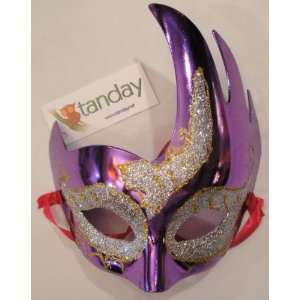  Tanday Lavender Mardi Gras Harlequin Party Mask. 