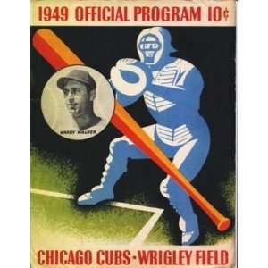 1949 Chicago Cubs V St Louis Cardinals Official Program   Sports 