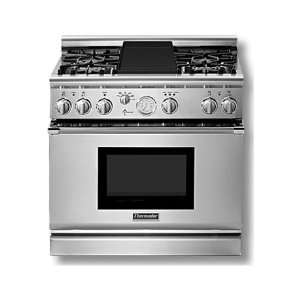 PRG364EDG Pro Grand 36 Pro Style All Gas Range with 4 