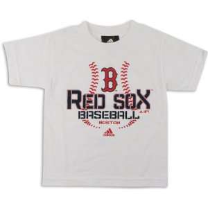 Boston Red Sox White Toddler Swift Sweep T Shirt  Sports 