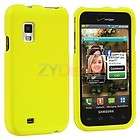 Yellow Hard Skin Case Cover for Samsung Fascinate i500 Mesmerize 