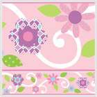   FLORAL SCROLL Wall Border Removable Peel and Stick 034878659442  
