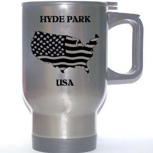  US Flag   Hyde Park, New York (NY) Stainless Steel Mug 