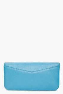 Marc By Marc Jacobs Vintage Blue Leather Clutch for women  