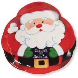 Cookies for Santa Plastic 14 inch Serving Tray  Kitchen 