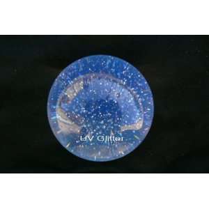 Glitter UV Acrylic Contact Juggling Ball   65mm  Toys & Games 
