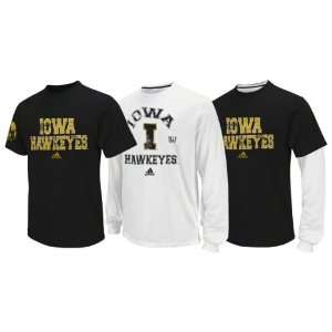  Iowa Hawkeyes Youth Black 3 in 1 T Shirt Combo Pack 