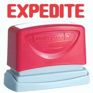  Expedite   red ink