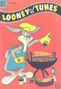 LOONEY TUNES #166 VG Bugs Bunny Dell Comics  