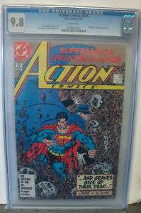 ACTION COMICS #585 cgc 9.8 SUPERMAN & PHANTOM STRANGER  