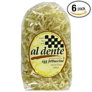 Al Dente Egg Fettucine, 12 Ounce (Pack Grocery & Gourmet Food