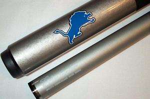 NFL Detroit LIONS Pool Cue Stick & Case   