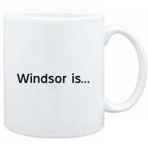 Mug White  Windsor IS  Usa Cities 