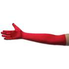 island elegant opera satin gloves red opera length formal gloves