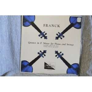  Franck Quintet in F Minor for Piano and Strings Xwn 18577 