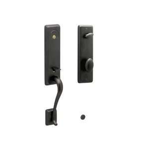 Schlage FA360 613 Oil Rubbed Bronze Monaco One piece Handle Set with 