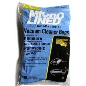 MicroLined Kenmore Mircrofiltration Canister Vacuum Bags   50558, 5055 