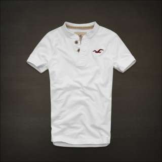 2012 NEW Hollister by Abercrombie Mens Pacific Classic Henleys Tee T 