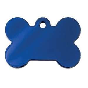  Quick Tag Large Shiny Blue Bone Personalized Engraved Pet 