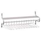 quality safco safco 4164 wall shelf rack 12 non removable