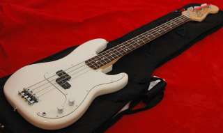 New Fender ® Standard Precision Bass®, P Bass, Arctic White  