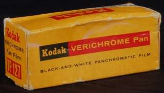 VINTAGE KODAK VERICHROME PAN 127 B&W FILM EXPIRED 1969  