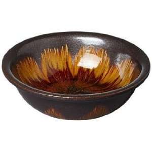  Red Canyon 12 1/2 Wide Hand Crafted Glazed Ceramic Bowl 