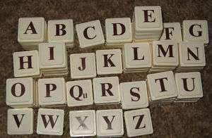 1988 UPWORDS GAME TILES ~Pick Any~ One 1 Letter Piece  
