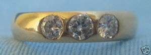 Tiffany & Co. 18K Yellow Gold & Diamond Ring  