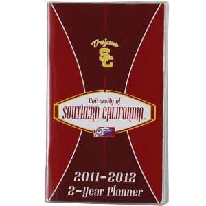  USC Trojans 2011 2012 Two Year Pocket Calendar Sports 