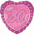 80th birthday party balloons  