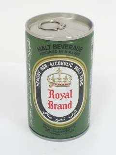   Royal Brand Beer Can export to Saudi Arabia Tavern Trove  