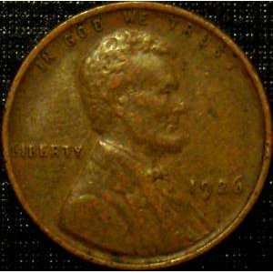  1926 Wheat Penny (Coin) 