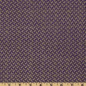   Shimmer Abstract Gold/Purple Fabric By The Yard Arts, Crafts & Sewing